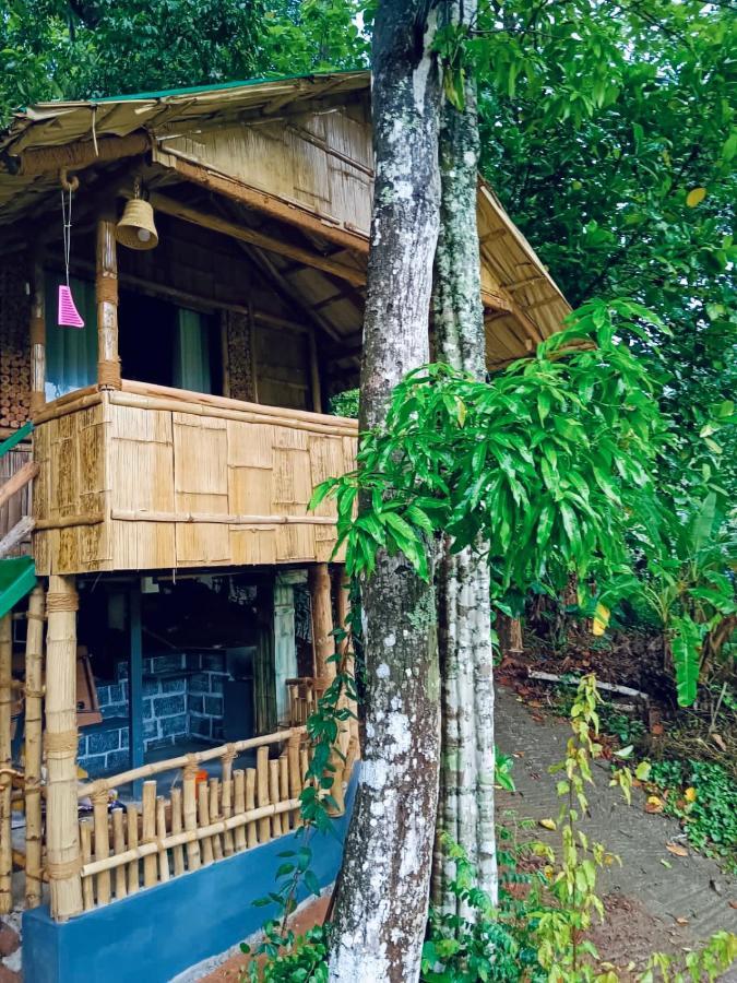 Fab - Bamboo Hut With Open Shower Муннар Экстерьер фото