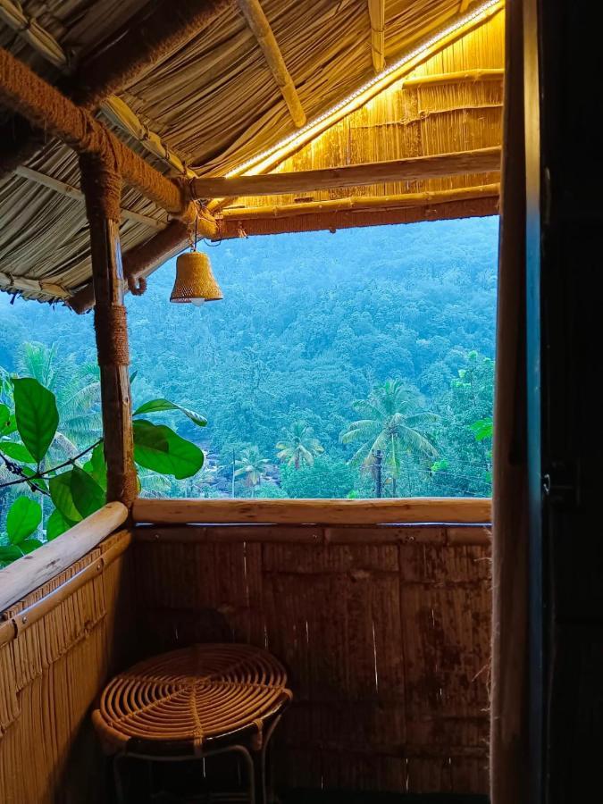 Fab - Bamboo Hut With Open Shower Муннар Экстерьер фото