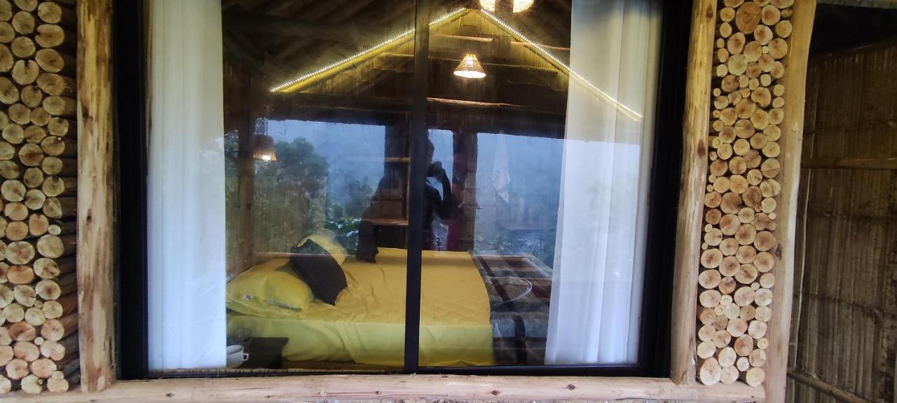 Fab - Bamboo Hut With Open Shower Муннар Экстерьер фото